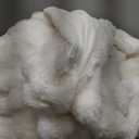 Ultra Soft Cozy Faux Fur Throw Blanket, Fuzzy Plush Thick Bubble Blanket, Luxury Fluffy Blanket for Couch, Sofa, Bedroom, and Living Room, 50x60 Inches, Cream White