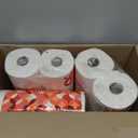 Amazon Brand - Presto! Ultra-Strong 2-Ply Toilet Paper, 24 Mega Rolls = 120 Regular Rolls, 308 Sheets Per Roll, Unscented