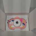 Kids Camera Toys for Girls Age 3-8, Kids Digital Camera Toddler Camera for 3 4 5 6 7 8 Years Old Birthday Gifts, 1080P Video Cameras with Cute Protective Cover & 32GB SD Card