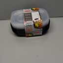 Rubbermaid Take Alongs 3.7 Cups Black Food Container and Lid 5 pk - Total Qty: 1