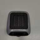 Ontel Handy Heater Turbo Wall Outlet Plug In Heater  Portable Indoor Ceramic Space Heater w/Adjustable Thermostat, 12-Hour Timer, Auto Shut Off, Quiet  Plug In Wall for Office, Bedroom, Camping