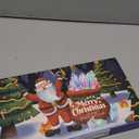 Christmas Crystal Advent Calendar 2025 - Healing Stones Kit with Crystal Necklace Holder, Magnifier, and Storage Bag, Holiday Gift for Kids and Adults, 24 Boxes Gemstone Countdown Calendar to Christmas Family Toys Gift