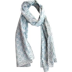 Rastogi Handicrafts hand block printed Indian traditional design 70x20 inch mini Stoll, Scarf and Sarong for girls 100% Pure cotton (Scarfs-15)