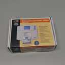 Supco 43154 Programmable Wall Thermostat with Blue Night Light, 45 to 95 Degree F, 20-30 VAC