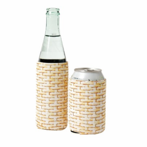 SDS for HD Designs Wicker Slim Can Koozies - 2 pk, 6 Pack