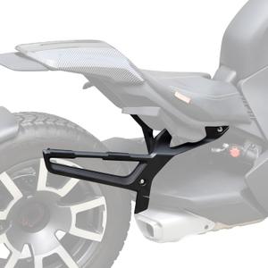 Saddlebag Rack for Ryker, Black Aluminum Luggage Bag Rack Holder Kit for Can Am Ryker 900 600 Sport & Ryker Rally Edition All Models Accessories (Replace #219400856)