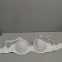 Bali Women's Underwire, One Smooth U Ultra Light T-Shirt, Convertible Bra (38C, White)