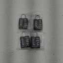 Pack all TSA Approved Luggage Lock, Inspection Indicator, Alloy Body, 3 Digit Combination Padlocks, Travel Lock for Suitcases & Bag, Travel Accessories (4 Pcs Black)