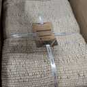 Jute Area Rug 6X9 ft Handwoven Natural Braided Rustic Carpet Large