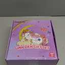 PERRYHOME Unicorns Gifts for Girls Age 4 5 6 7 8 9 10+ Birthday Back to School Day Gifts, Soft Plush Toys Set with Light-up Star Pillow, DIY 900ML Bottle, Diary, Coin Purse, Unicorn Plush Accessory (Purple)