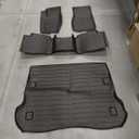 AIPOIL® Floor Mats & Cargo Liner Set for 2005-2010 Jeep Grand Cherokee All-Weather Easy to Clean All-Round Protection Full Set Automobile mats Accessories - Black