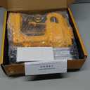 Cordless 2" Brad Nailer Compatible with Dewalt 20V Battery (No Battery), 2-in-1 Electric Nail/Staple, 18 Gauge Nail Battery Powered with 1000 Nails for Wood Carpentry