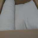 Adjustable Bed Wedge Reading Pillow with Pocket,White, 60CM