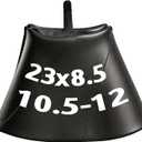 23x10.50-12 Inner Tubes 23x9.5/10.5-12 Inner Tube 23x8.5-12 Heavy-Duty Inner Tubes with TR-13 Straight Valve Stem with Tractor, Snowthrowers, Tillers, Trailers, Wheelbarrows and ATV's