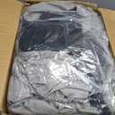 Center Console Boat Cover, 900D Heavy Duty Boat Center Console Cover, Waterproof Boat Covers 16-18.5 FT with Motor Cover and Metal Windproof Adjustable Buckle, Gray