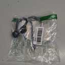 Hion Curtain Holdbacks Black 2pcs, Curtain Tiebacks Wall Mounted Hooks