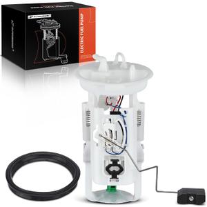 A-Premium Electric Fuel Pump Module Assembly Compatible with BMW E46 Series 323i 323Ci 325i 325Ci 328i 328Ci 325i 325xi 330i 330Ci 330xi, 1999-2005, 2.5L 2.8L 3.0L, Fit 4 Pins