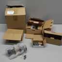 Goldenwarm Black Door Knobs Interior, Privacy Door Knob Black Door Knobs Interior Bulk Matte Black Privacy Door Knobs for Bedroom or Bathroom (6 Pack)