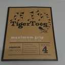 DOK TigerToes Premium Non-Slip Dog Socks for Hardwood Floors - Extra-Thick Grip That Works Even When Twisted - Prevents Licking, Slipping, and Great for Dog Paw Protection (XXS) (Classic Grey)