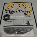 DOK TigerToes Premium Non-Slip Dog Socks for Hardwood Floors - Extra-Thick Grip that Works Even When Twisted - Prevents Licking, Slipping, and Great for Dog Paw Protection - Size Medium