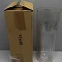 3 Large Acrylic Clear Cylinder Vase Set, 16" 12'' 8'' Tall Floor Large Flower Vase, Unbreakable Plastic Hurricane Vases, Different Size for Living Room, Desk, Wedding Centerpieces Flower Bouquet Dcor