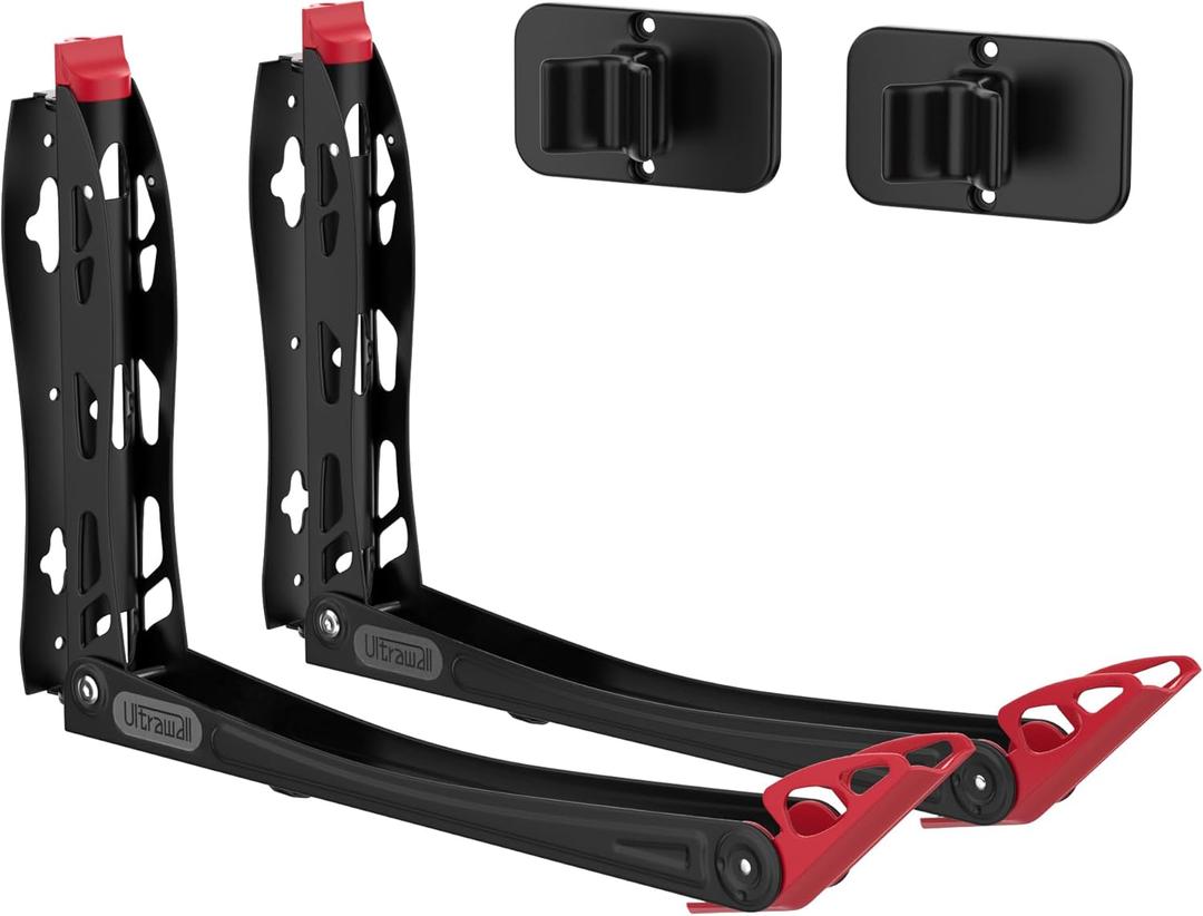 Ultrawall BIKEPAL Swivel Bike Racks - No Lift Wall-Mounted Bike Storage Solution for Home & Garage
