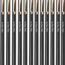 MARVY UCHIDA - LE PEN Black Pens, 12 Pack, 4300 Series
