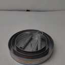 Cedilis Three Tiered Serving Stand, Rustic Metal Cupcake Stand, Farmhouse Galvanized Tiered Serving Tray for Dessert, Appetizers, Fruit, Decorated for Fall