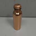 100% Copper Water Bottle, Plain Classic Finish Design, (34 Oz/1000ml), Copper Bottle for Drinking water with Nature Health Benefits, Leak-Proof, Durable & Eco-friendly, Ayurvedic water Bottle