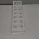 Acrylic Flower Vase, Rectangular Decorative Modern Vase, Rectangular Floral Centerpiece, Decorative Clear Vase Acrylic Flower Holder for Home Wedding Table Decor (Medium)