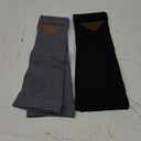 Doctor's Select 2 Pairs Copper Calf Compression Sleeve - Leg Compression Sleeves for Women & Men, Shin Splint Relief (Large-X-Large)