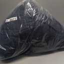 Amazon Essentials Women's Oversized Long Puffer Jacket, (5X, Navy)