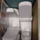 Door Lever Lock (2 Pack)  Prevents Toddlers from Opening Doors  Easy One-Hand Operation for Adults  Durable ABS with 3M Adhesive Backing  No Tools Needed for Install (White)