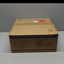 VOLISUN Low Profile Ceiling Fans with Lights and Remote, 20in Flush Mount Ceiling Fan with Light, 3000K-6500K Dimmable Fandelier LED Fan Light, Black Bladeless Ceiling Fans with Lights for Bedroom