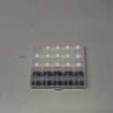 36Pcs Bobbins and Sewing Threads with Plastic Bobbin Case for Multiple Sewing Machine, Pre-Wound Bobbins Set (White&Black)