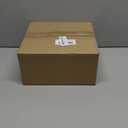 Okllen Makeup Brush Holder with Dustproof Lid, White Pearls, Acrylic Clear Makeup Brush Organizer with 3 Compartment, Large Cosmetic Brush Storage Box Case for Vanity, Bathroom, Bedroom