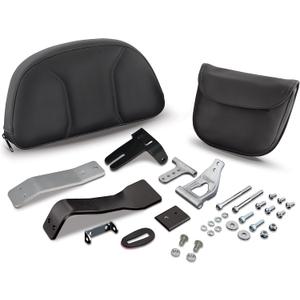 Show Chrome Accessories 41-168A Removable Smart Mount Backrest (Can Am Spyder RT), Black