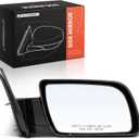 A-Premium Passenger Side Manual Door Mirror - Compatible with Chevy & GMC - Blazer(92-94), C/K 1500 2500 3500(88-99), Tahoe(95-00), Yukon(92-00) - Non-Heated Manual Folding