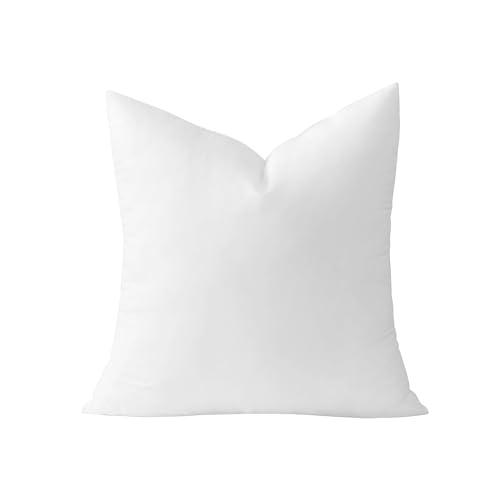 Hiasan 18x18 Pillow Insert Euro Throw Pillow Insert 18 Inch Decorative Pillow Insert Premium Fluffy Square Sham Forms Stuffer for Sofa, Couch Cushion Bed