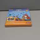 SNEILJOY Kids Fabric Art Kit with 2 Pillowcases (Dinosaur & Mermaid) & 8 Non-Fading Markers, 15.5x15.5 in, Birthday Gifts for 6 Year Old Boys and Girls