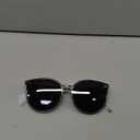 Livho Polarized Sunglasses, Retro & Oversized Shades for Women with Round Lenses (Light Black/Grey)