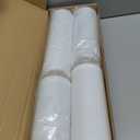 8" 10" 12" 14" x 4" Large Waterproof Outdoor Flameless Candles, 4 Pcs LED Pillar Candles with Remote and Timers Battery Operated Jumbo Flickering for Home Patio Church Lanterns(White)