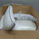 JOLLYVOGUE Pillows Queen Size Set of 4 for Sleeping, Soft and Supportive Bed Pillow with Down Alternative Filling for Side and Back Sleepers, Hotel Collection (01 - Classic Design)