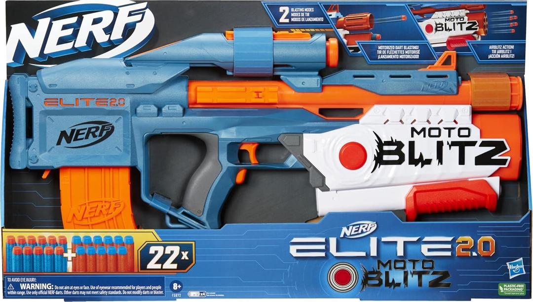 Nerf Elite 2.0 Motoblitz CS 10 Blaster Gun Standard