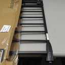 40" Extra Tall Baby Gate for Stairs, Auto Close Stroller Friendly Dog Gate Indoor for Doorways, Pressure Mounted 29"-40" Wide Baby Gate, Easy Walk Through Gate for Children & Pets, Black