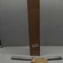 Chrsouly Curved Shower Curtain Rod, Heavy Duty, Adjustable 30-45 inch