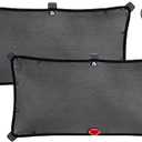Munchkin® Brica® Magnetic Stretch to Fit™ Sun Shade, Black, 2 Pack