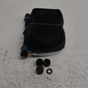 Hoofun Flat Soaker Hose 50 ft for Garden Beds, 50ft 1/2" Linkable Consistent Drip Irrigation Hose Save 80% Water, Leakproof Heavy Duty Double Layer Sprinkler Hose Black (75Ft)