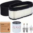 Hipa 11029-7012 Air Filter Tune Up Kit for Kawasaki FH601V FH641V FH661V FH680V FH721V 4 Stroke Engines Replace 11013-7024 11013-7027 with 49065-7010 Oil Filter