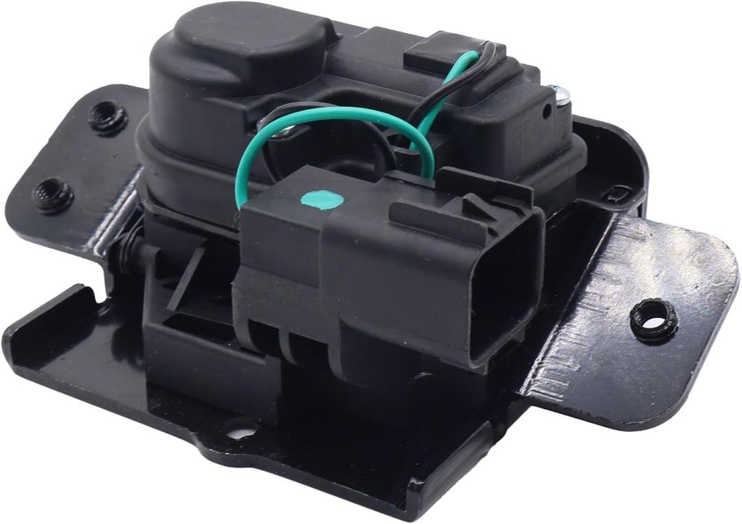 HiSport Manual Trunk Latch Lock Actuator 4-Pin 931-299 Compatible with Buick Cadillac Chevy GMC Pontiac & Saturn Vehicles, for Models Without Power Liftgate